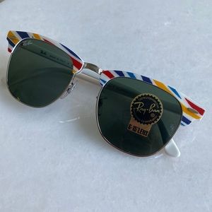 Ray Ban multicolor sunglasses. Perfect condition. Never worn!